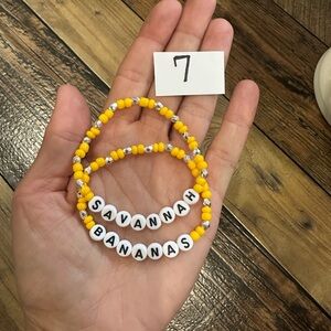Savannah Bananas Bracelet Set